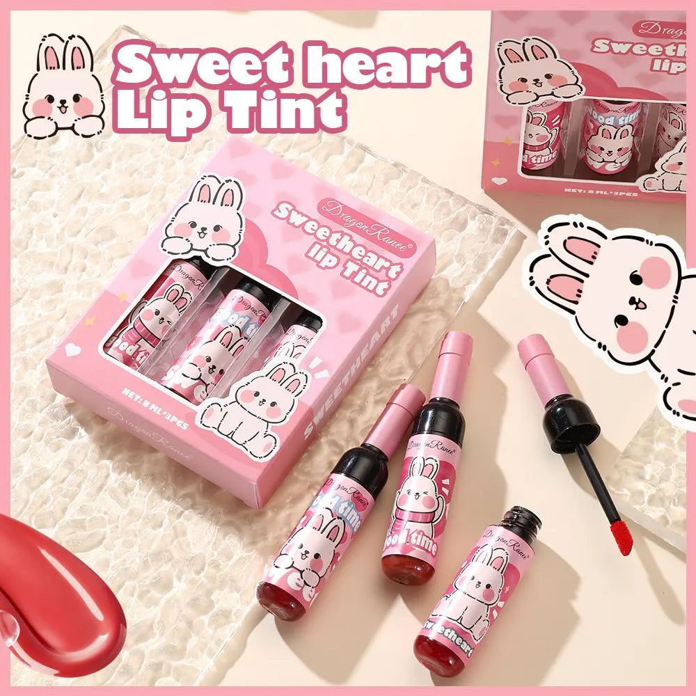 Dragon Ranee 3‑Piece Sweetheart Lip Tint Set Dragon Ranee