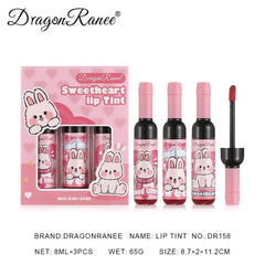 Dragon Ranee 3‑Piece Sweetheart Lip Tint Set Dragon Ranee