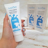 Sadoer Ceramide Milk Whitening Amino Acid Milk Plus Cleansing Foam – 100 g