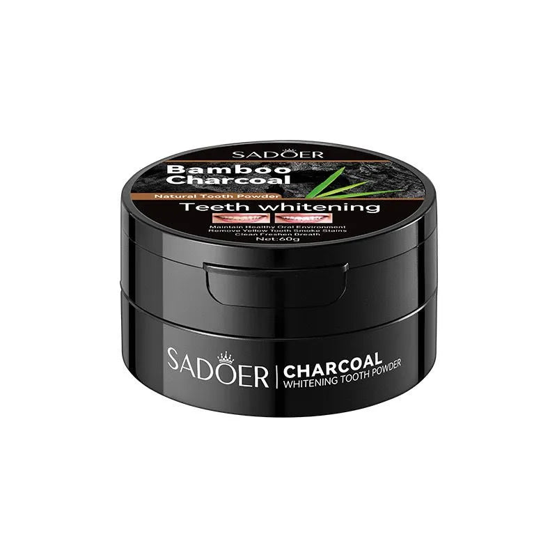 Sadoer Bamboo Charcoal Teeth Whitening Powder – 60 g Sadoer