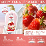 Bioaqua Fragrance Strawberry Cake Nourishing Body Lotion – 400 ml