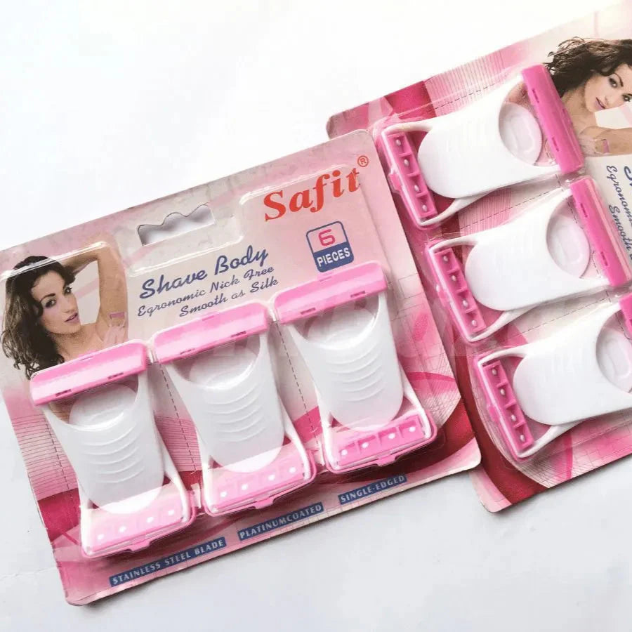 Safit Shave Body Razor – 6 Piece Set Safit