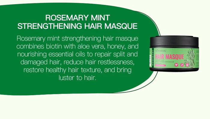 Kormesic Rosemary Mint Strengthening Hair Masque – 250ml Kormesic