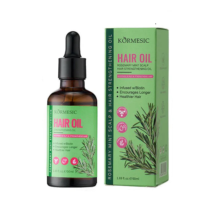 Kormesic Rosemary and Mint Scalp Hair Oil - 50ml Kormesic