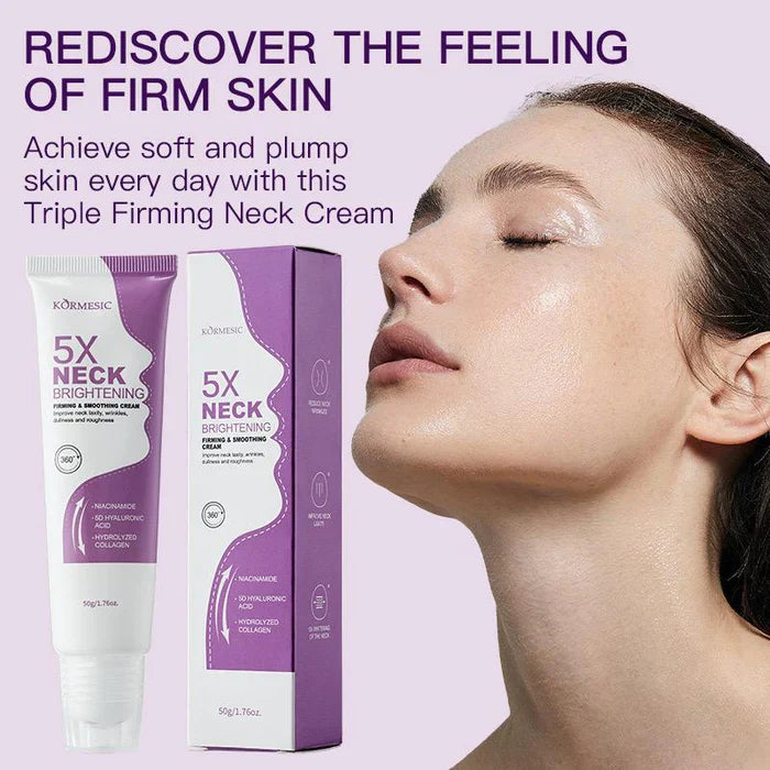 KORMESIC 5X Neck Brightening Tighten Firming & Smoothing Cream - 50g KORMESIC