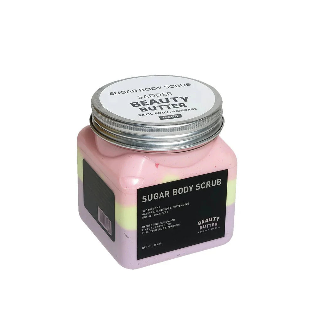 SADOER Sugar Body Scrub Beauty Butter - 350gm Sadoer
