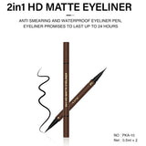 APK 2-in-1 HD Matte Eyeliner – Waterproof & Smudge-Proof Precision