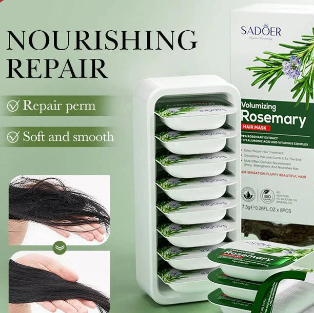 SADOER Rosemary Repair Nourishing and Smoothing Hair Mask - 7.5gm Sadoer
