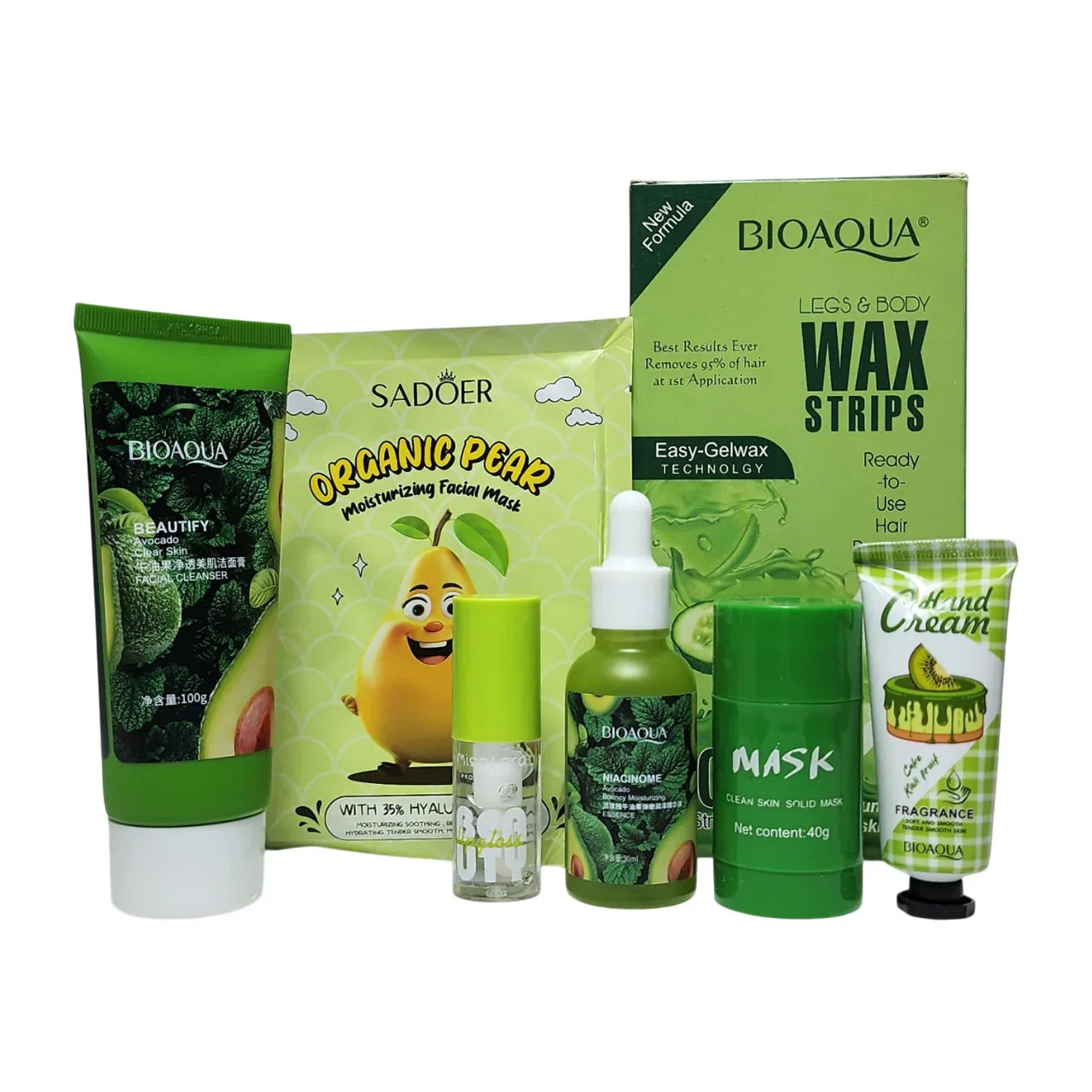 7 in 1 Bioaqua & Sadoer Skincare Combo Cosmia.pk
