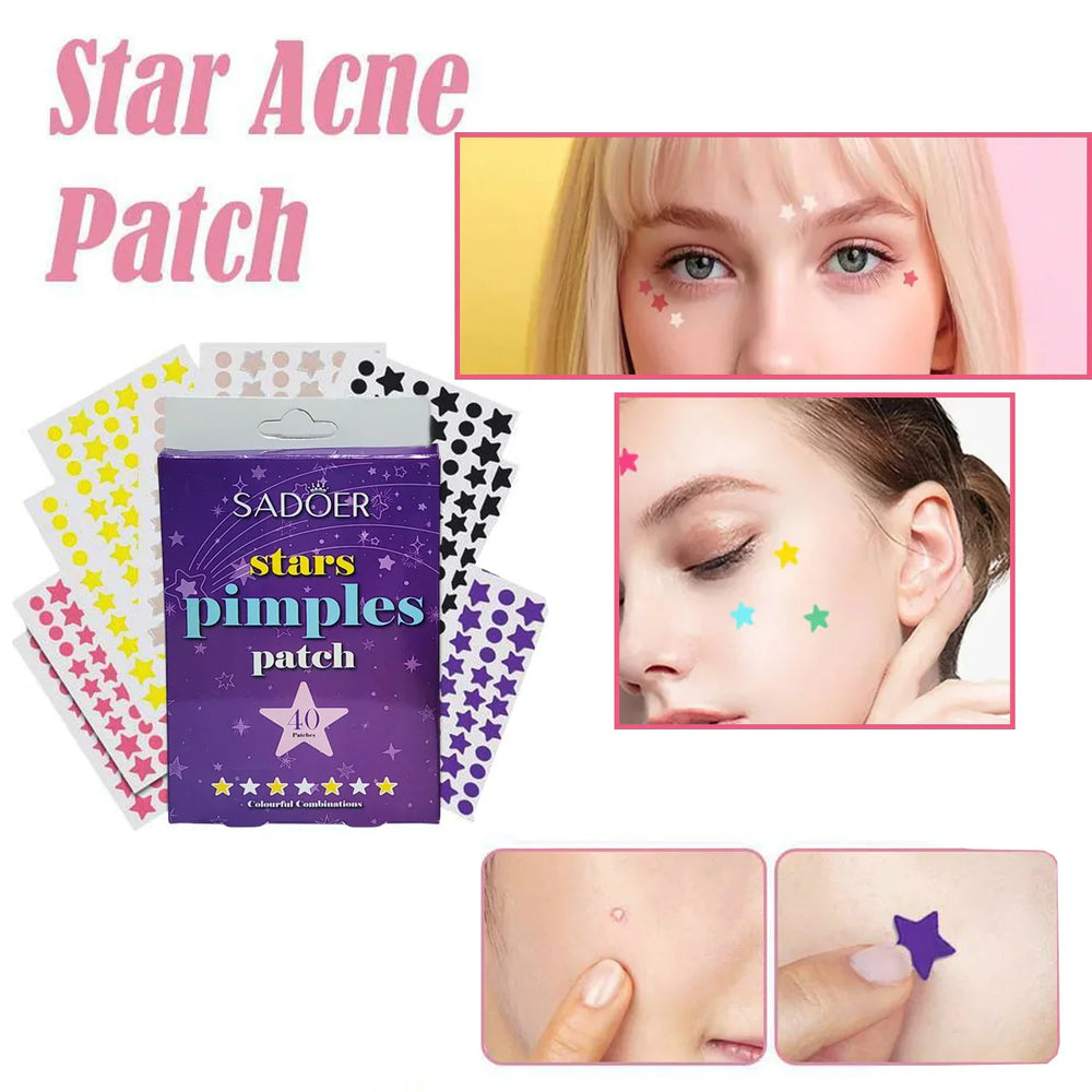 Sadoer Stars Pimple Patch - 40 Patches Sadoer