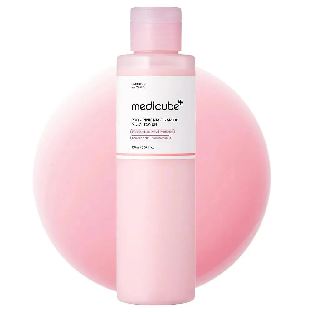Medicube PDRN Pink Niacinamide Milky Toner – 150ml Medicube