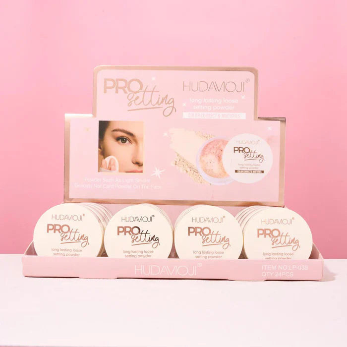Hudamoji Pro Loose Long Lasting Powder Huda Moji