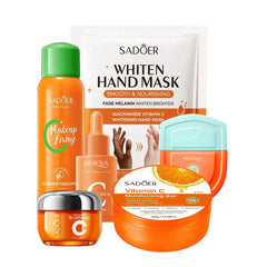 Pack of 06 Sadoer & Bioaqua Vitamin C 6 in 1 Skincare Combo Cosmia.pk