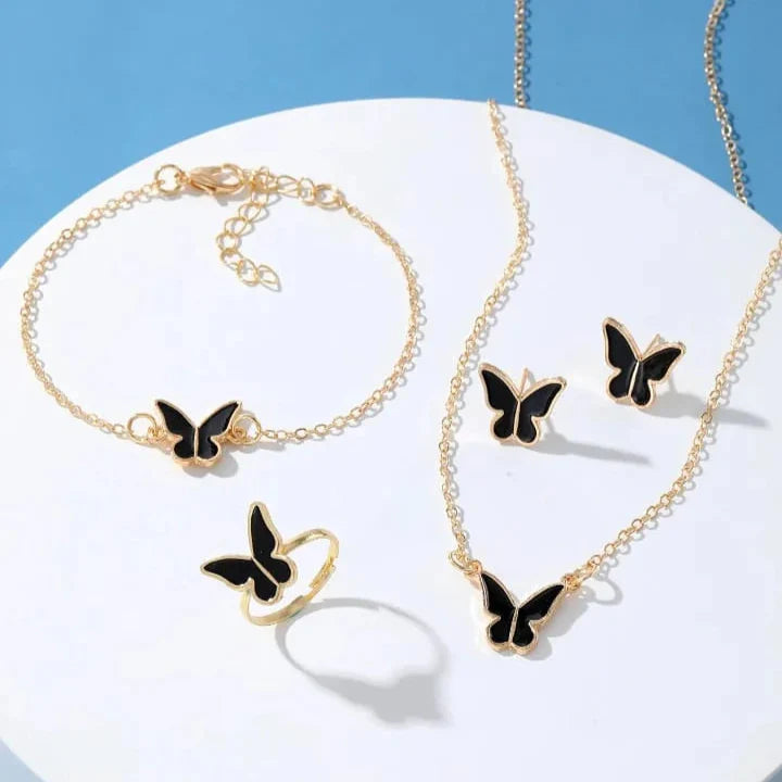 Butterfly Jewelry Set – Each Cosmia