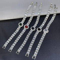 Luxurious & Elegant Zircon Stone Bracelet – Each Cosmia