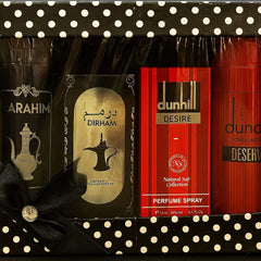 Perfume Gift Pack Dirham & Desire Fragrance Combo (4 Pcs Set) Cosmia