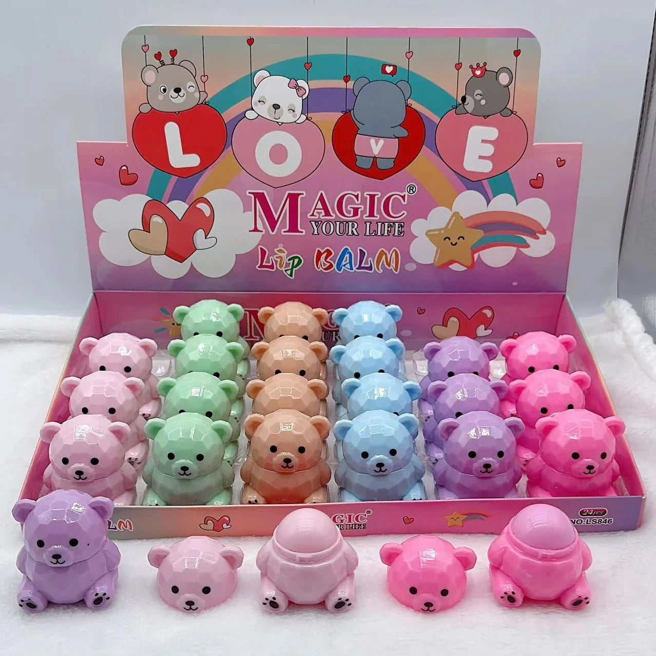 Magic Your Life Teddy Bear Lip Balm Magic your life