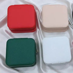 Elegance Square Leather Jewelries Storage box Cosmia