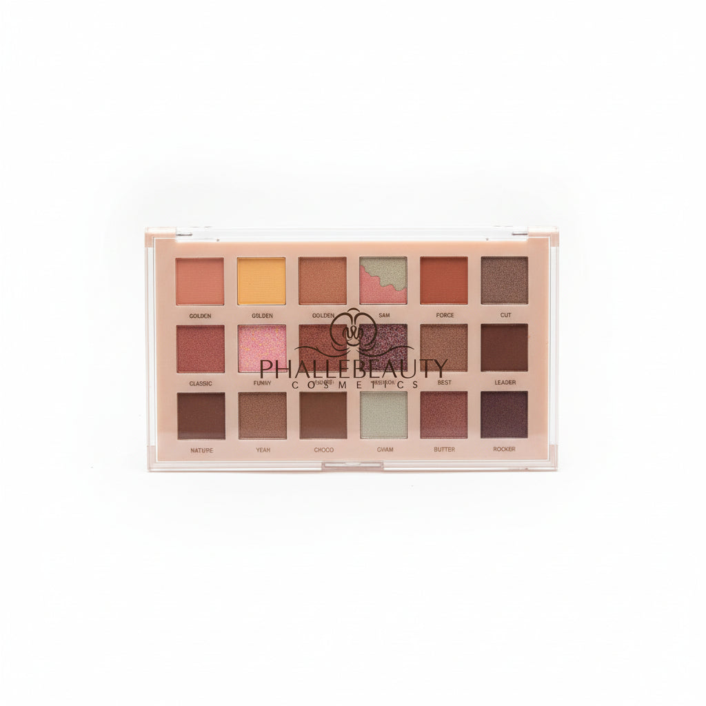 Phallebeauty Cosmetics 18-color eyeshadow palette phallebeauty