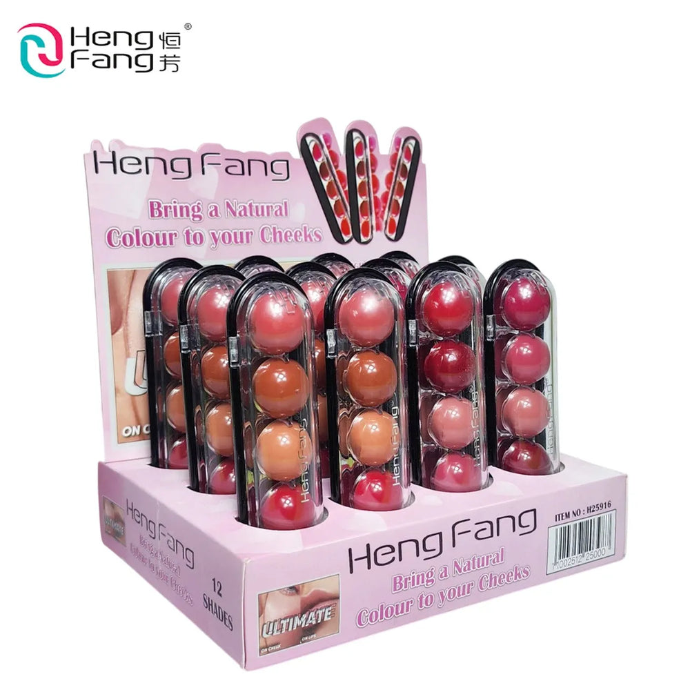 Heng Fang "Ultimate Duo" 5-Color Multi-Use Lip & Cheek Palette Heng Fang