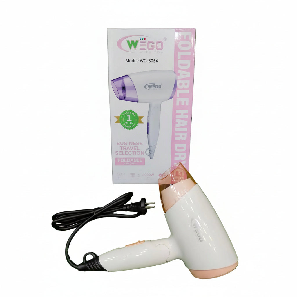 WEGO Foldable Hair Dryer WG-5054 WEGO