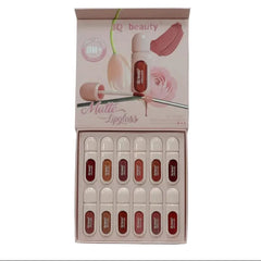3Q Beauty Matte Long Lasting 8H+ Lipgloss Pack of 12 3Q Beauty