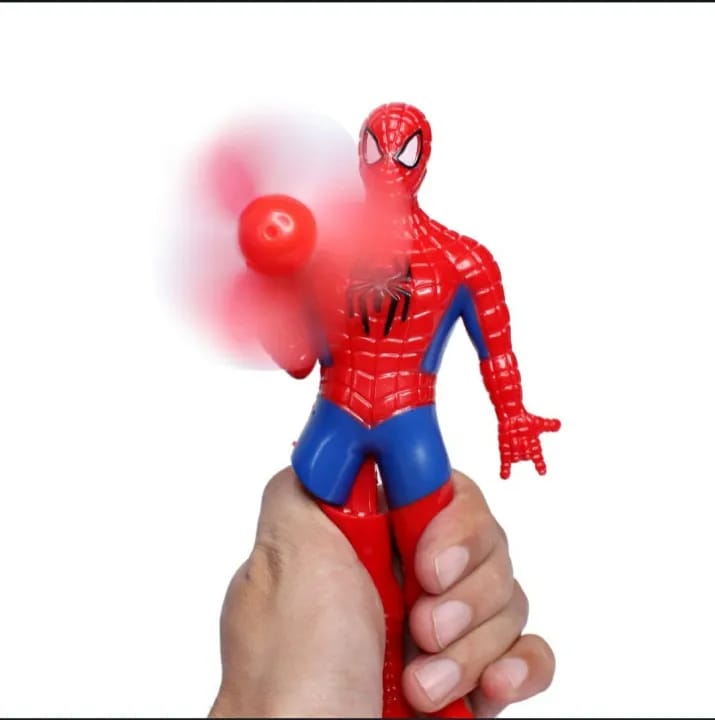 Spider Man Hand Press Cooling Air Fan Without Battery Portable - Each Cosmia.pk