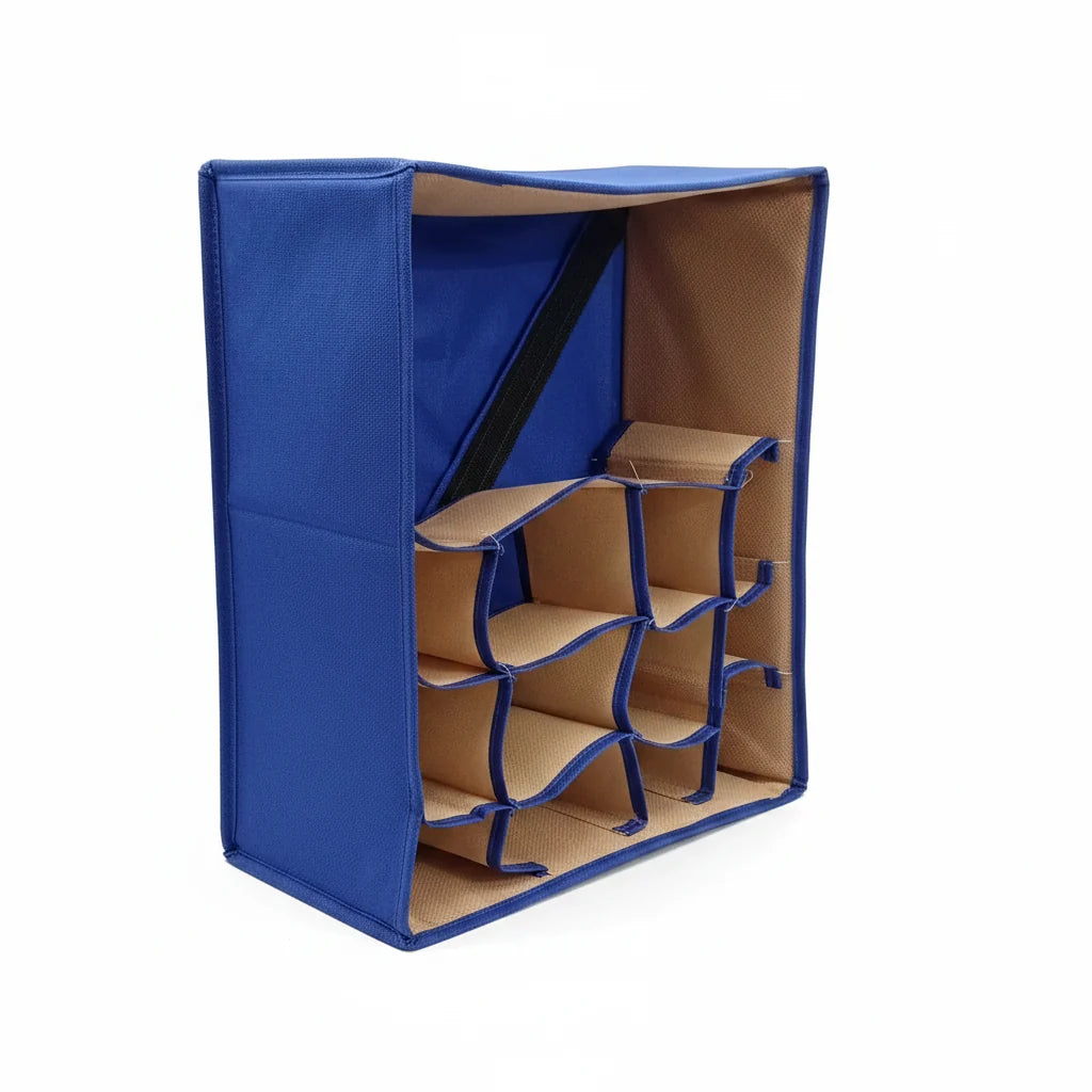 Multi Compartment Foldable Storage Box - Each Cosmia.pk