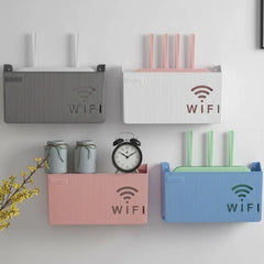 Wall-Mounted WiFi Router Storage Shelf - Each Cosmia.pk