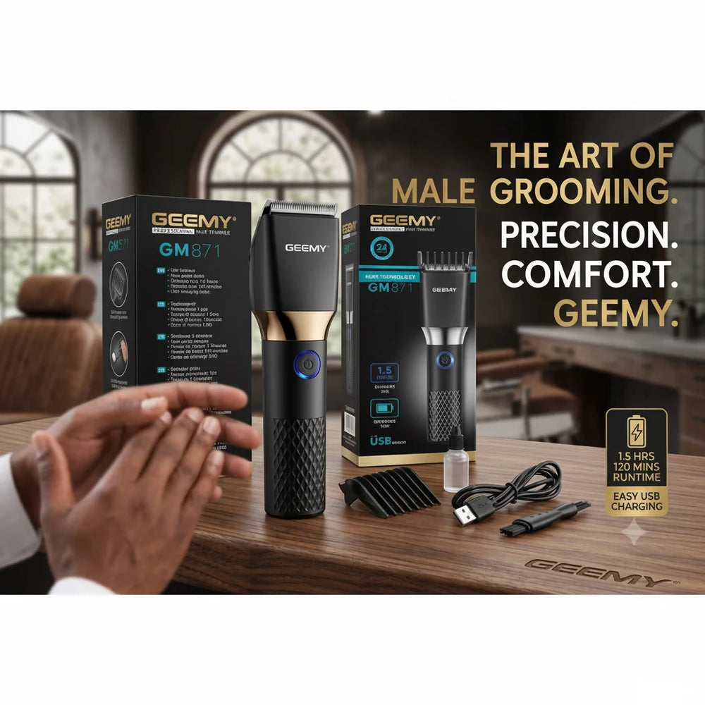 Geemy GM-871 Professional Hair Trimmer - Each Geemy