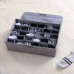 Socks Storage Organizer Box - 30 Pockets Cosmia.pk