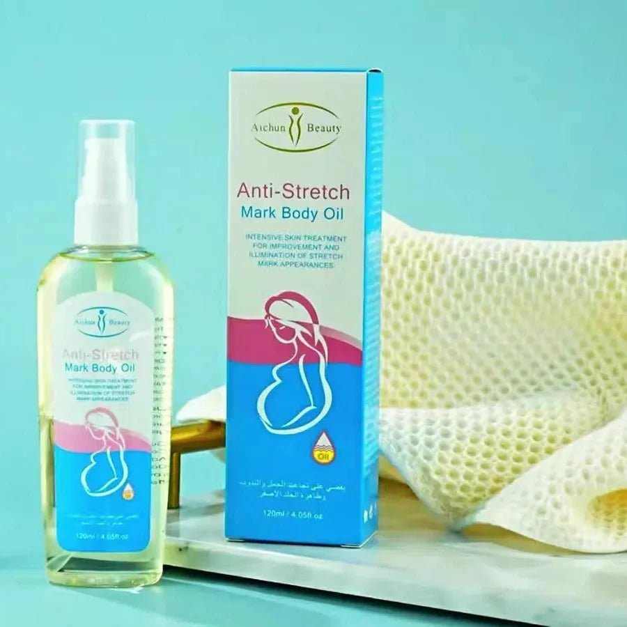 Aichun Beauty Anti Stretch Mark Body Oil - 120ml Aichun Beauty