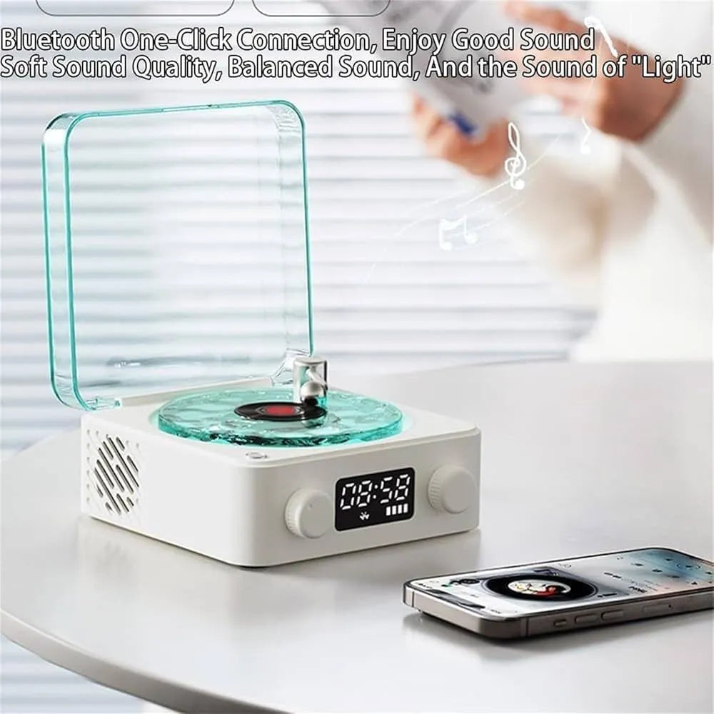 Waves Bluetooth Speaker with Moving Water Wave Lights & FM Radio Cosmia.pk