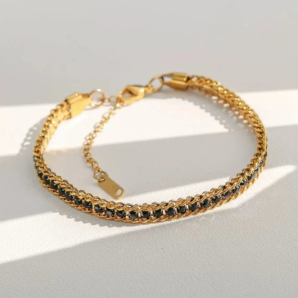 Stainless steel Luster bracelet Cosmia