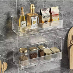 Acrylic Bathroom Organizer Shelf Transparent Cosmia.pk