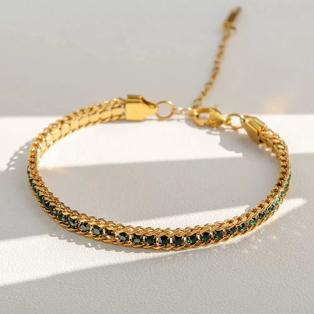 Stainless steel Luster bracelet Cosmia
