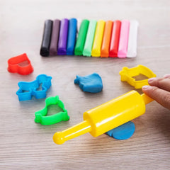 Children's modeling clay set with tools Cosmia.pk