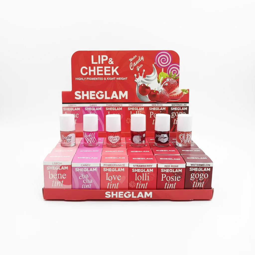 SHEGLAM Lip & Cheek Water Candy Tints Sheglam
