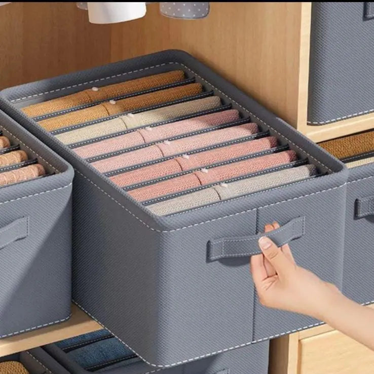 Foldable Closet Organizer – Space-Saving Wardrobe Storage Solution Cosmia.pk