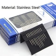 Easygo self-threading sewing needles - 12pcs Cosmia.pk
