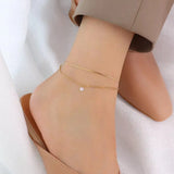 Stainless steel Anklet