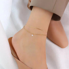 Stainless steel Anklet Cosmia