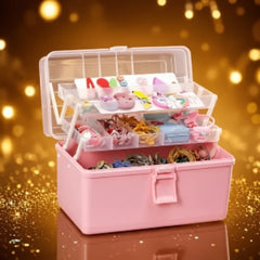 Multi-Layer Folding Plastic Storage Box Cosmia.pk