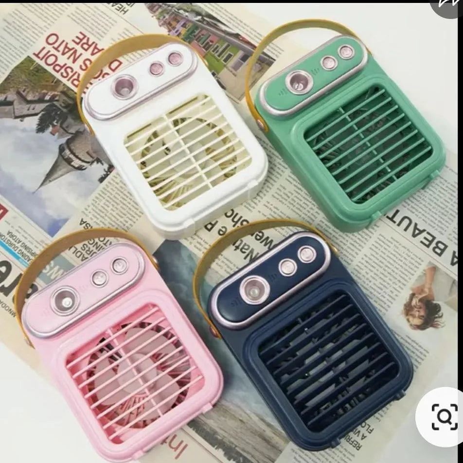 Portable USB Desk Fan with Humidifier Cosmia.pk