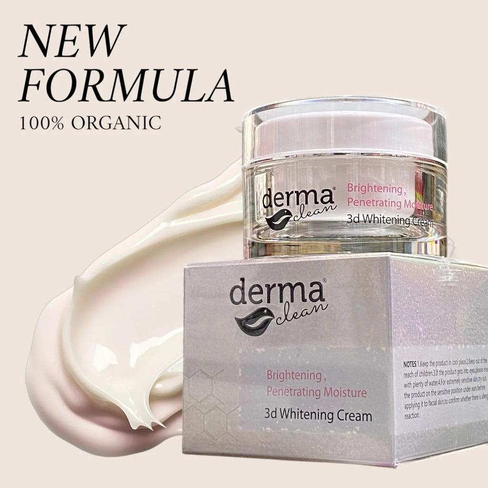 Derma Clean 3D Whitening Brightening Penetrating Moisture Cream - 30g Derma Clean