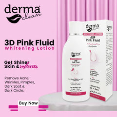 Derma Clean Whitening Lotion 3D Pink Fluid – 120ml Derma Clean