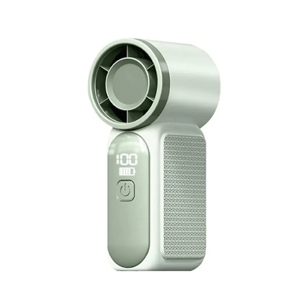 Powerful Turbo Handheld Fan - Rechargeable and Lightweight Cosmia.pk