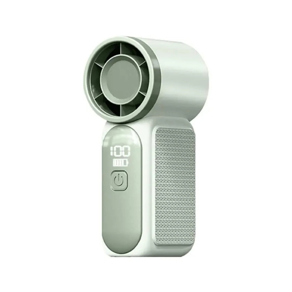 Powerful Turbo Handheld Fan - Rechargeable and Lightweight Cosmia.pk