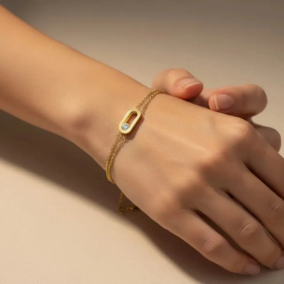 New luxury minimal Bracelet Cosmia