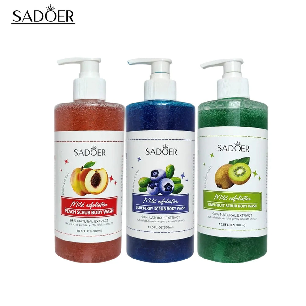 Sadoer Mild Exfoliation Body Scrub - 500ml Sadoer